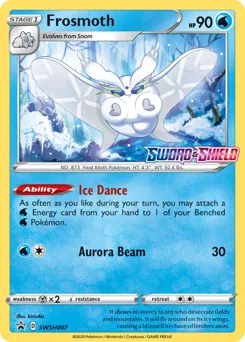SWSH Black Star Promos Frosmoth Pokémon card